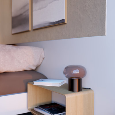 Steel Standard Table Lamp