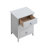 Daniel 3 Drawer Nightstand White