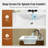 30" Traditional Free Standing Single Bathroom Vanity with One-Piece Ceramic Top and Integrated Sink-1232898375-1232445219