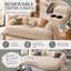 Upholstered 69.3 " Chenille Sofa Reclining-761506930
