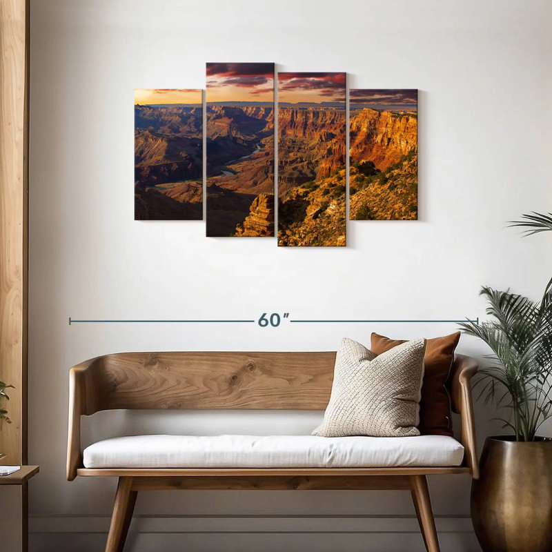 Alvord Grand Canyon au crépuscule, H 27 po x l 43 po