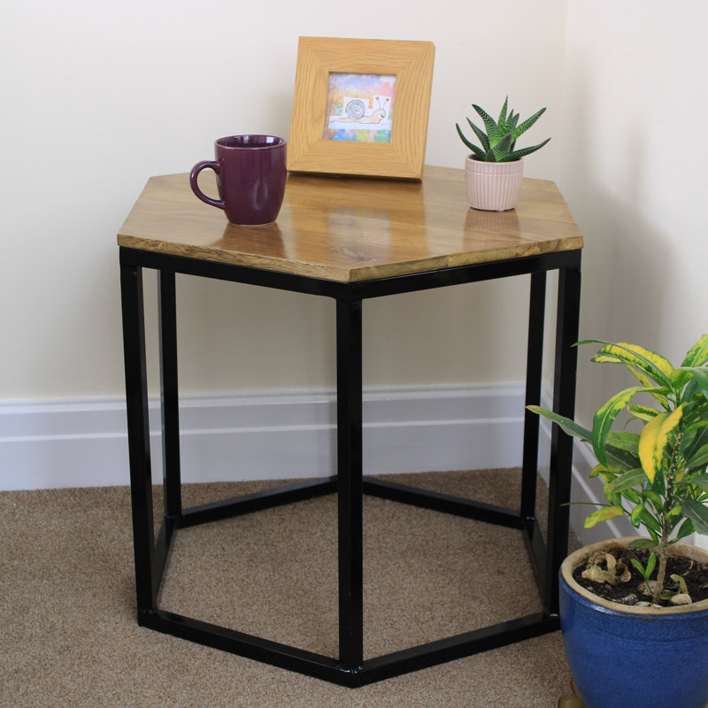 Hexagon Solid Wood Coffee Table