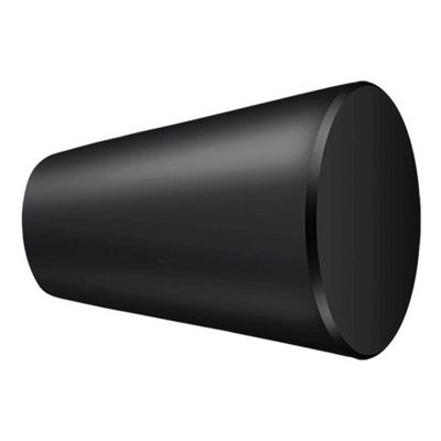 Deltana KC20U19 Knob Cone Cabinet 1" in Paint Black