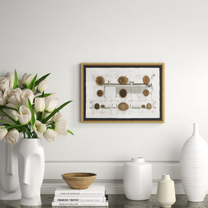 Intaglios Giclee Print