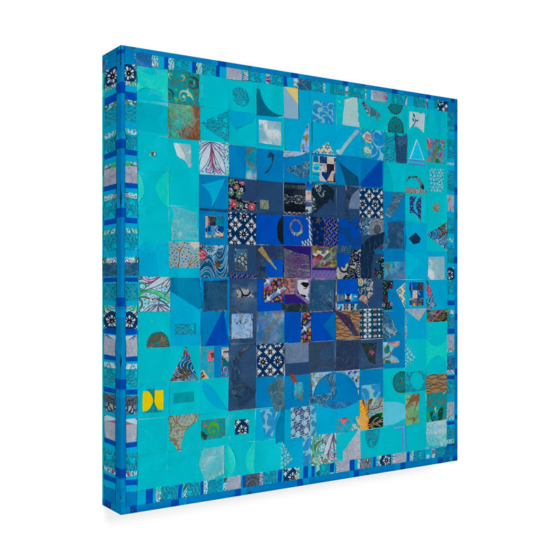 «Imaginarium Aquarium» sur toile, H 24 po x l 24 po