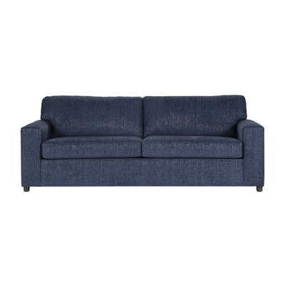 Contour 85" Upholstered Sofa, Contour Sapphire