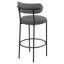 Ensemble de 2 chaises de bar Concord Grey Boucle-330382220