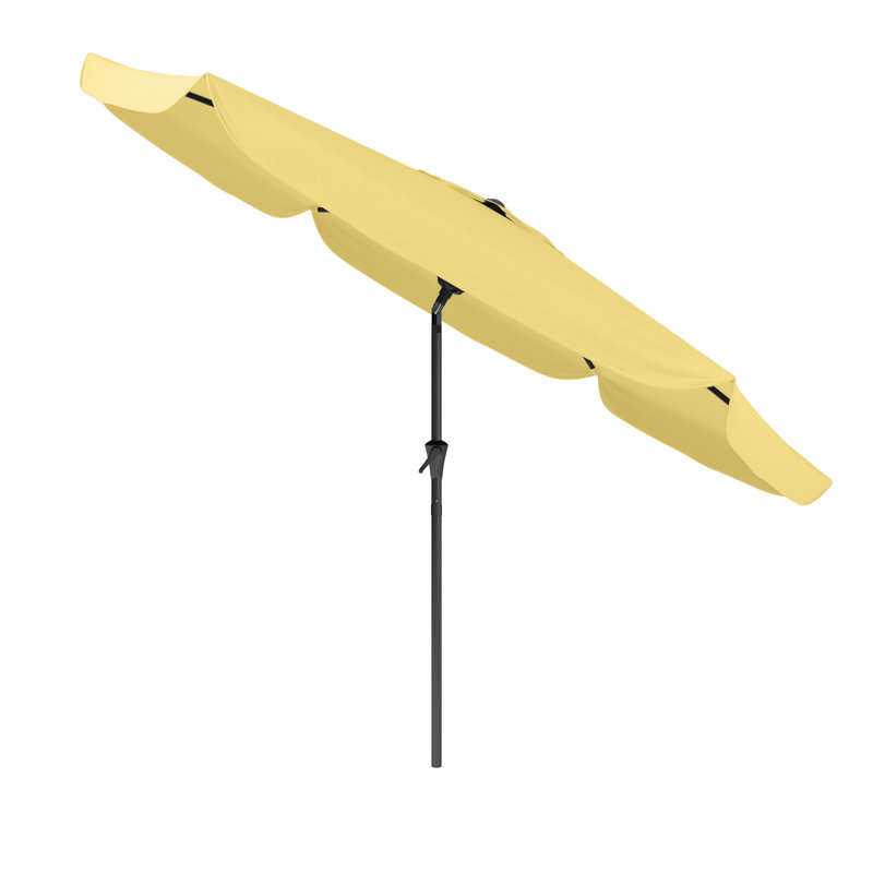 Parasol de marché de 10 pi Marinette, Jaune