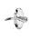 Cottage Plate Privacy (Bed & Bath) with Swan Lever