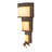 18" Wide Rope Trimmed Cilindro Wall Sconce