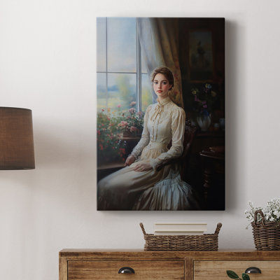 WOMEN Series CCXLV  -Premium Gallery Wrapped Canvas -Ready to Hang