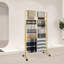 7-Tier Freestanding Metal Scarf Holder Display Rack Organizer-106912185