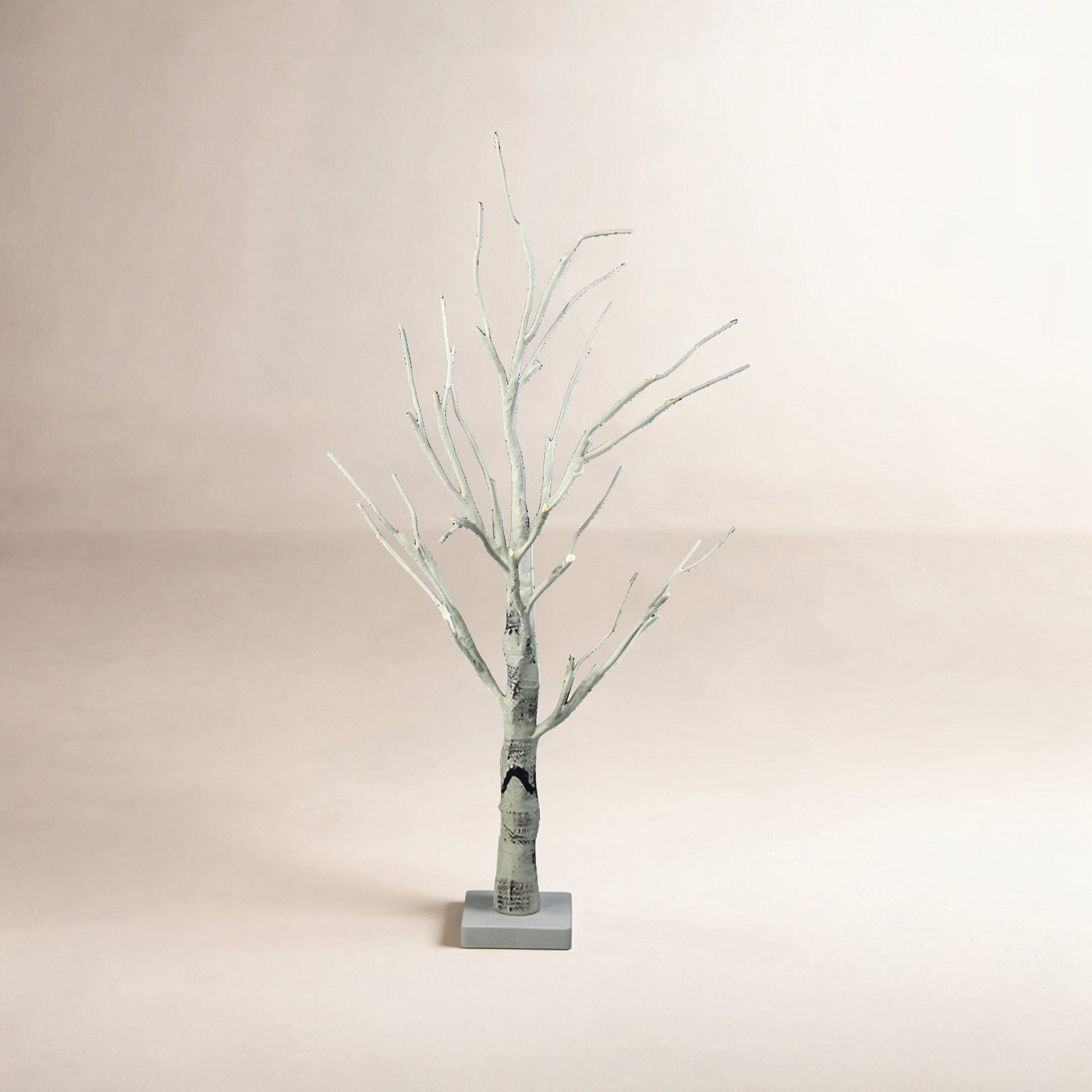 24" Lighted Christmas Twig Tree