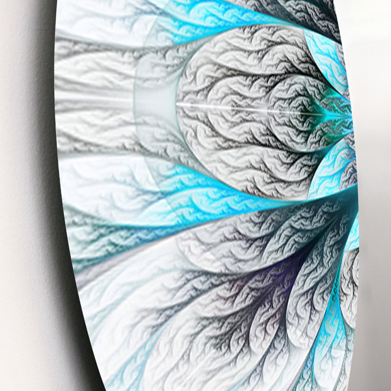 Modern Abstract Wall Decor on Metal