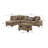 3-Piece Sectional Set W/ Ottoman-1414692991