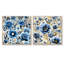 Heise - Ensemble de 2 collages floraux carrés-101849316-101849315