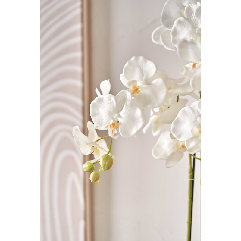 80cm Faux Plant in Cement Pot