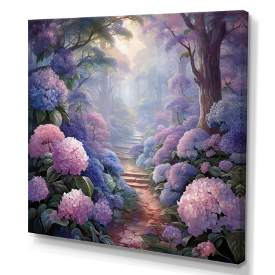 " Purple Hydrangea Enchanted Garden "