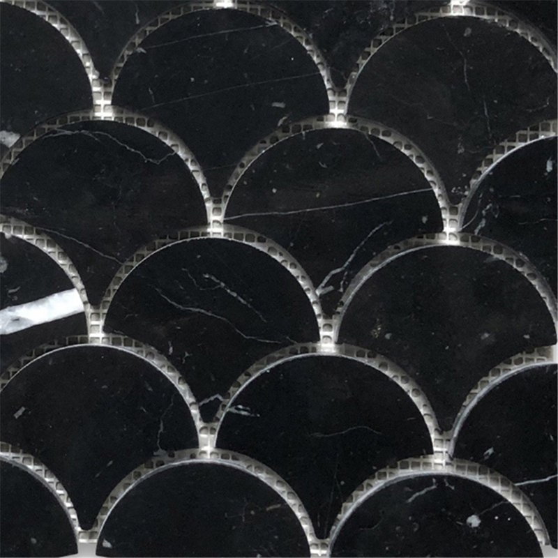 10" x 9" Marble Mosaic Wall & Floor Tile
