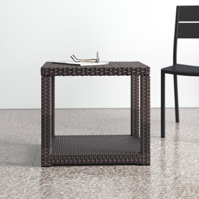 Table d'appoint Arryonna, Brun