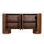 Stephenson 67" Wide Sideboard, Medium Brown