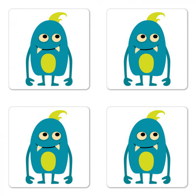 Square 4 Piece Coaster Set