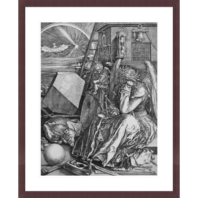 «Melancholia I» par Albrecht Dürer, impression giclée sur cadre