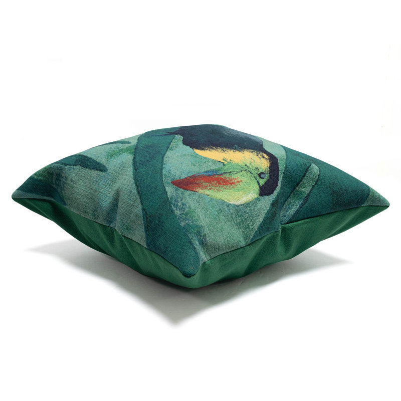 Floral Outdoor Throw Pillow