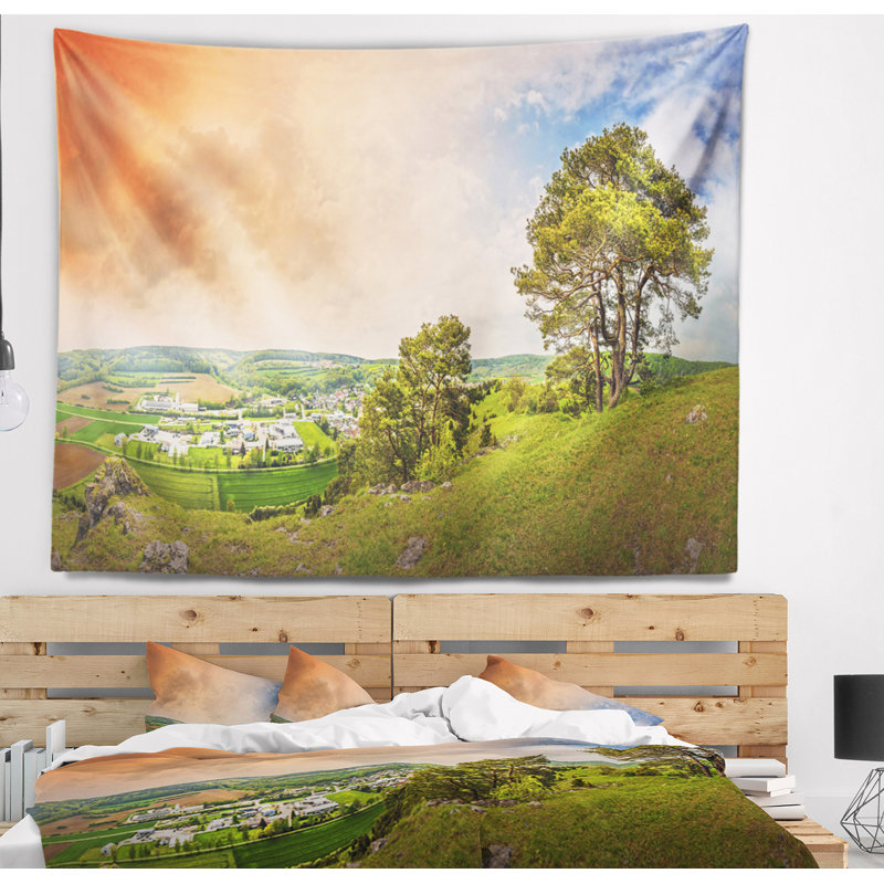 Polyester Tapestry, 50" H x 60" W