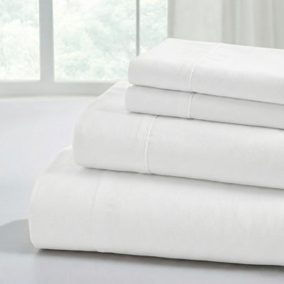 Modern Threads 4-Piece Ultra Soft Microfiber Sheet Set with Deep Pockets in Solids & Prints