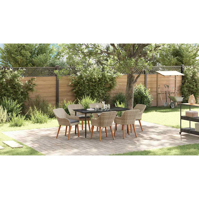 6 - Person Patio Dining Set with