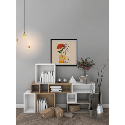 ''A Single Flower'' Framed Print
