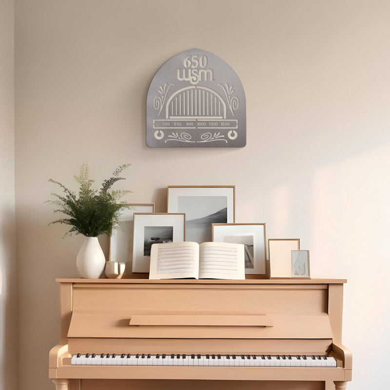 Grand Ole Opry 650 WSM Radio Laser Cut Metal Wall Sign Plaque