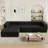 68" Luxury Chenille Compression Chaise Lounge No Assembly Required-1191752271