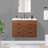 Bexley 36" Wall Mounted Single Bathroom Vanity with Quartz Top