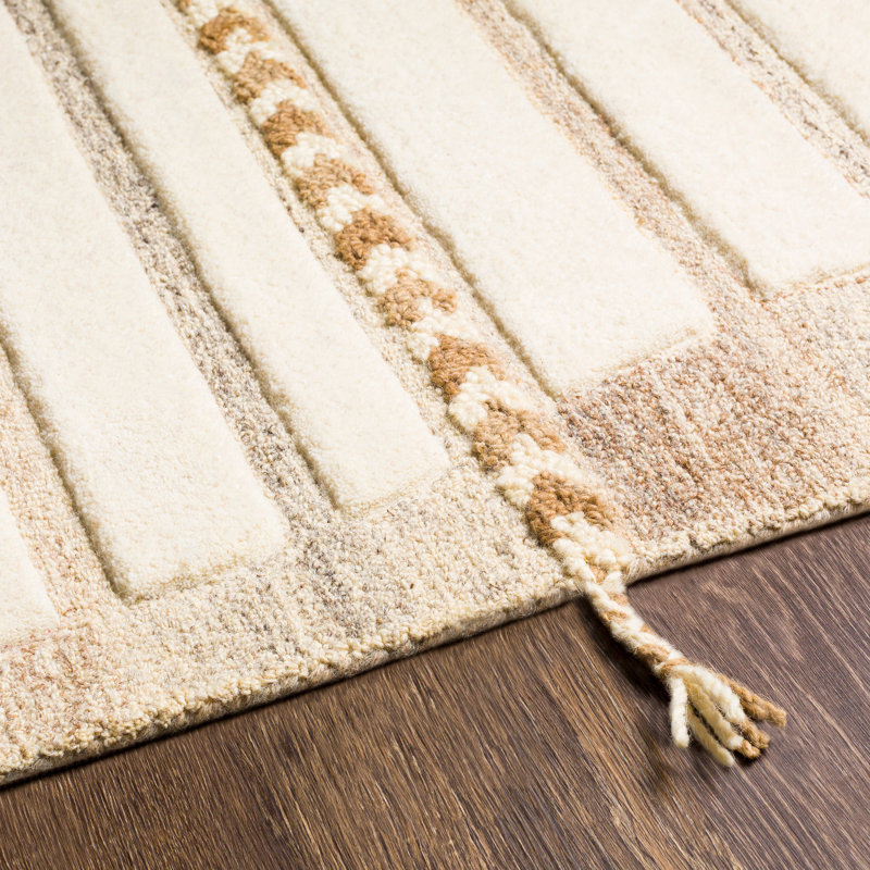 Lumia Wool Striped Indoor Rug, Rectangle 2' x 3'