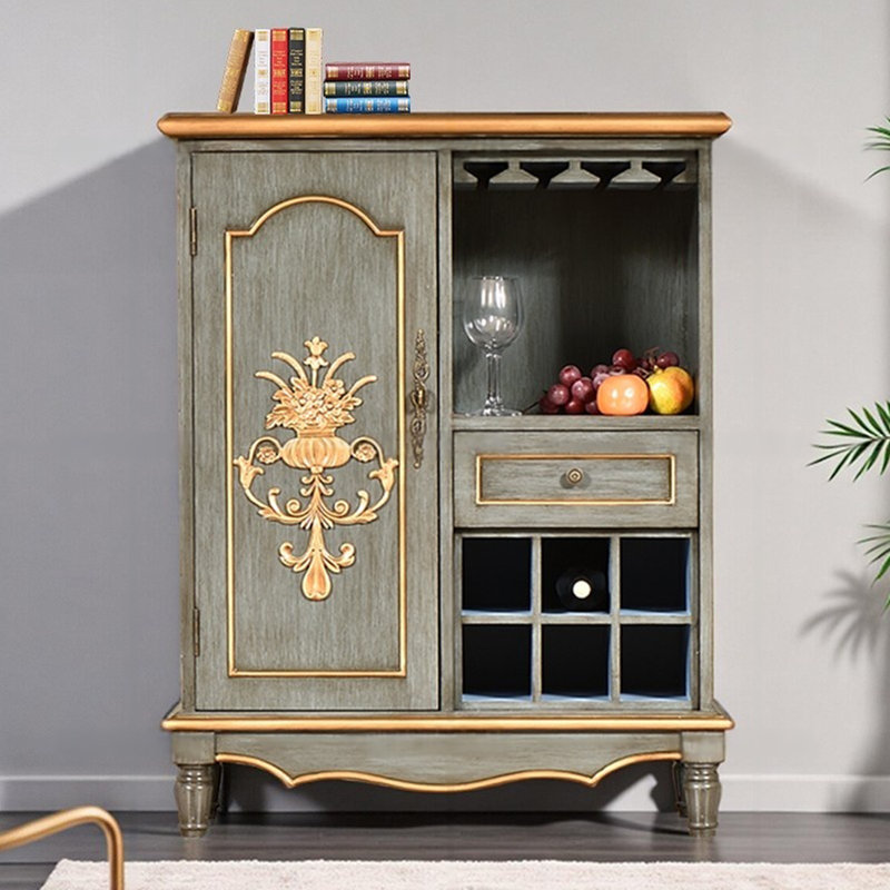 Armoire à vin et console de rangement Vintage