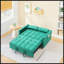 Canapé en velours vert 55 po