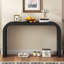 Console moderne et minimaliste, conception élégante et polyvalente, parfaite pour le salon, le couloir et la chambre à coucher, structure robuste et stable-2102262210