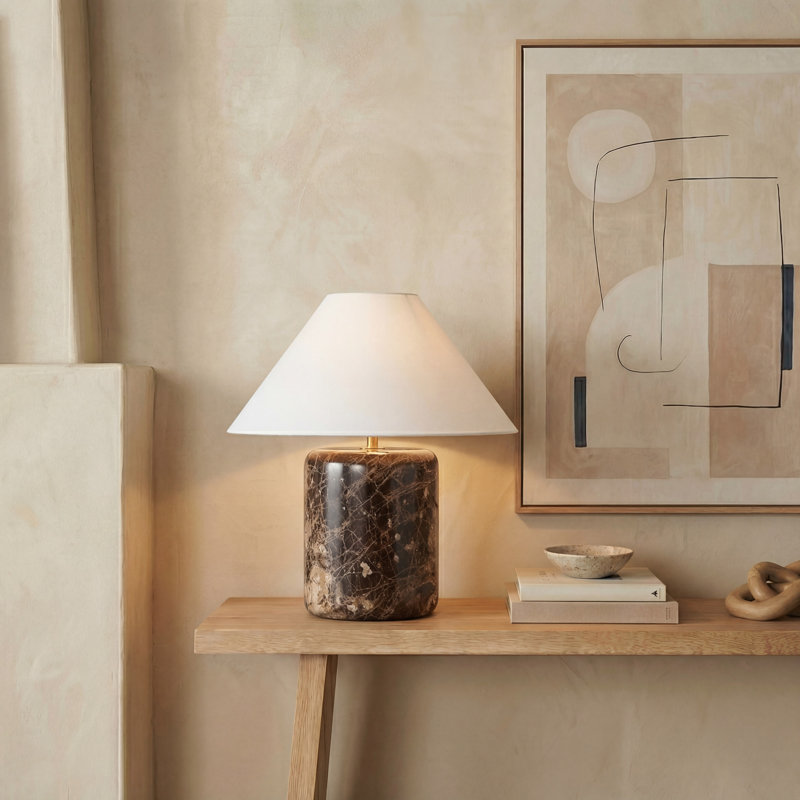 Lampe de table en marbre Drumagrove