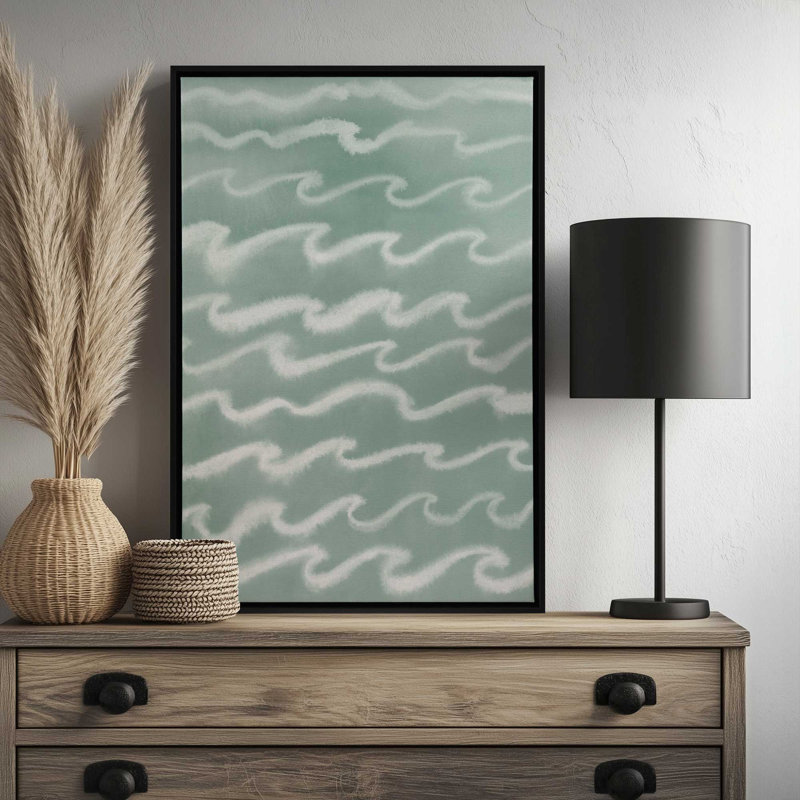«Salt Lullaby I» par Grace Popp, reproduction d'art sur toile, Toile à cadre flottant, Brun, H 12 po x l 8 po