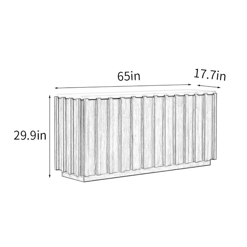 Large Capacity Sideboard