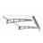 Window Awning Canopy Made Of 0.137Inch Thick Solid Polycarbonate Sheet With Valance For Masonry Concrete Wall House Only.,Sunshade Conapy-115625972-115625969