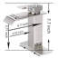 Robinet de salle de bains monotrou avec ensemble de drainage-56057288