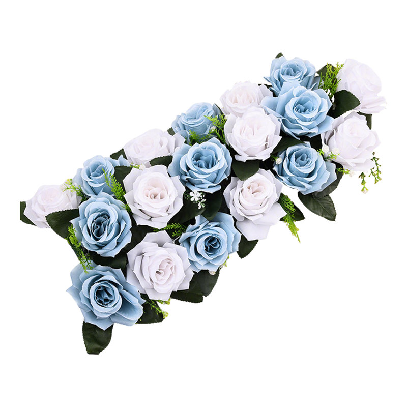 Centre de table de mariage, Bleu