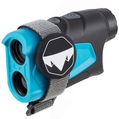 Télémètre de golf, télémètre de chasse laser 900 verges, mesure de distance avec grossissement 6X, accessoire de golf avec support d'aimant externe, verrou de drapeau de haute précision, pente et piles