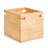 Zanesfield Storage box, solid wood, large sturdy, shelving storage