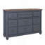 Commode 9 tiroirs, aucun assemblage requis