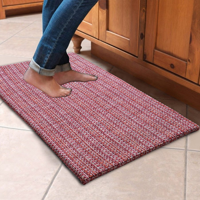 Tapis anti-fatigue Woodcliff, Rouge