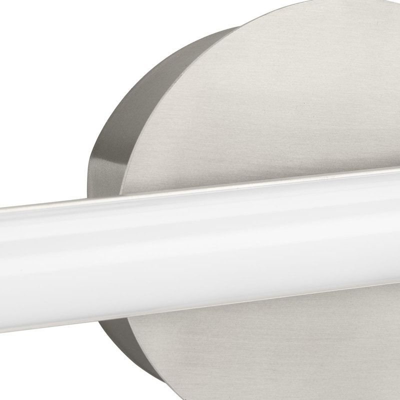Bloem Dimmable LED Vanity Light, Brushed Nickel